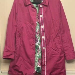 Coach Pink Trench Coat